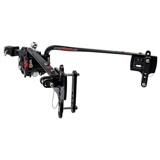 CAMCO 48783 Camco EAZ-Lift ReCurve R6 Camper/RV Weight Distribution Hitch Kit - Features Premium Adaptive Sway Control - Includes 2-5/16” Hitch Ball w/15,000lb Max Rating - 1,000lb Max Tongue Weight (48783)