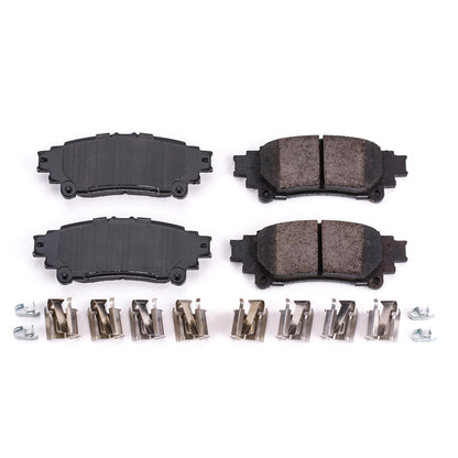 Powerstop 17-1391 Z17 Replacement Ceramic Brake Pads Rear