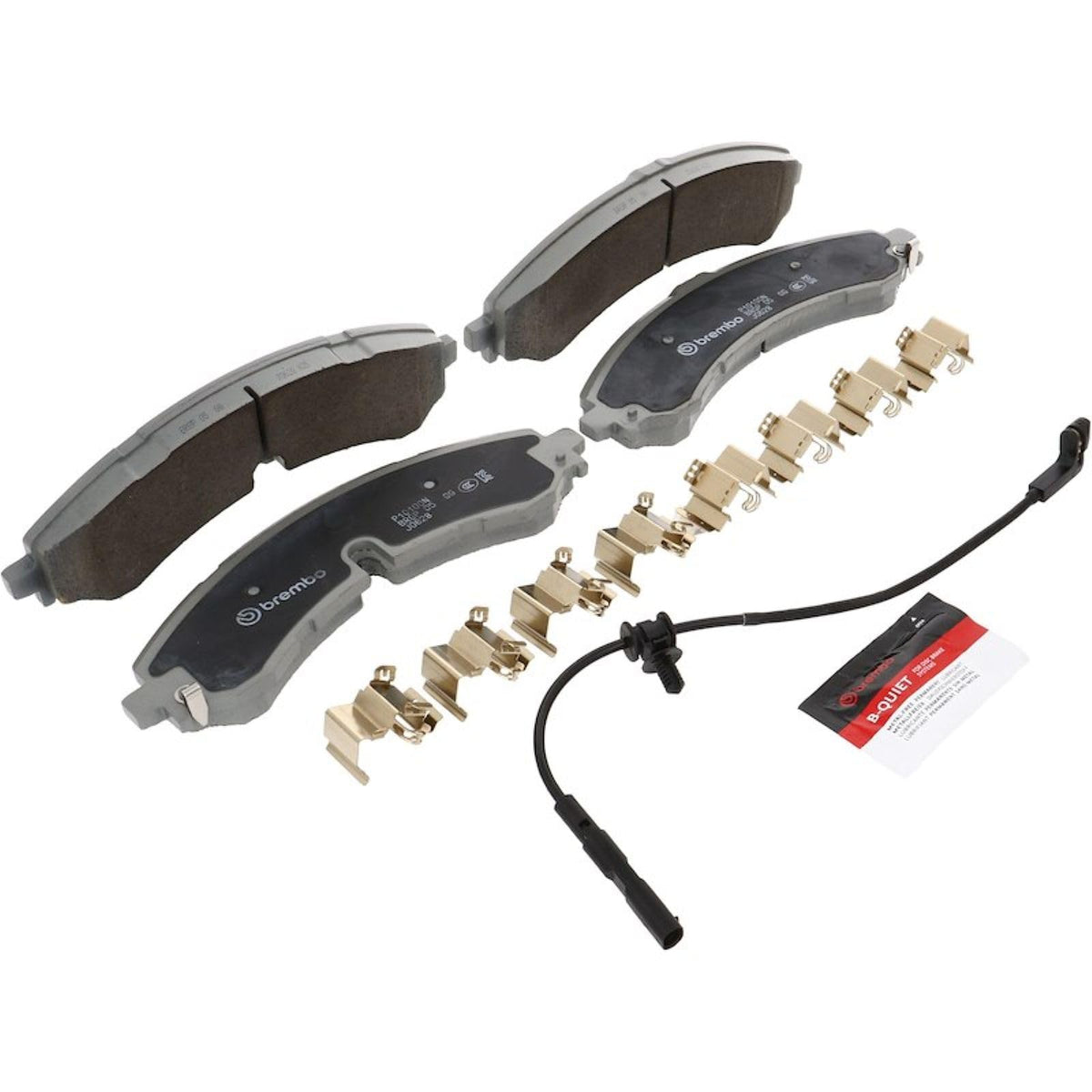 BREMBO P10100N Brembo P10100N DISCBRAKEPADSET NAOCERAMIC