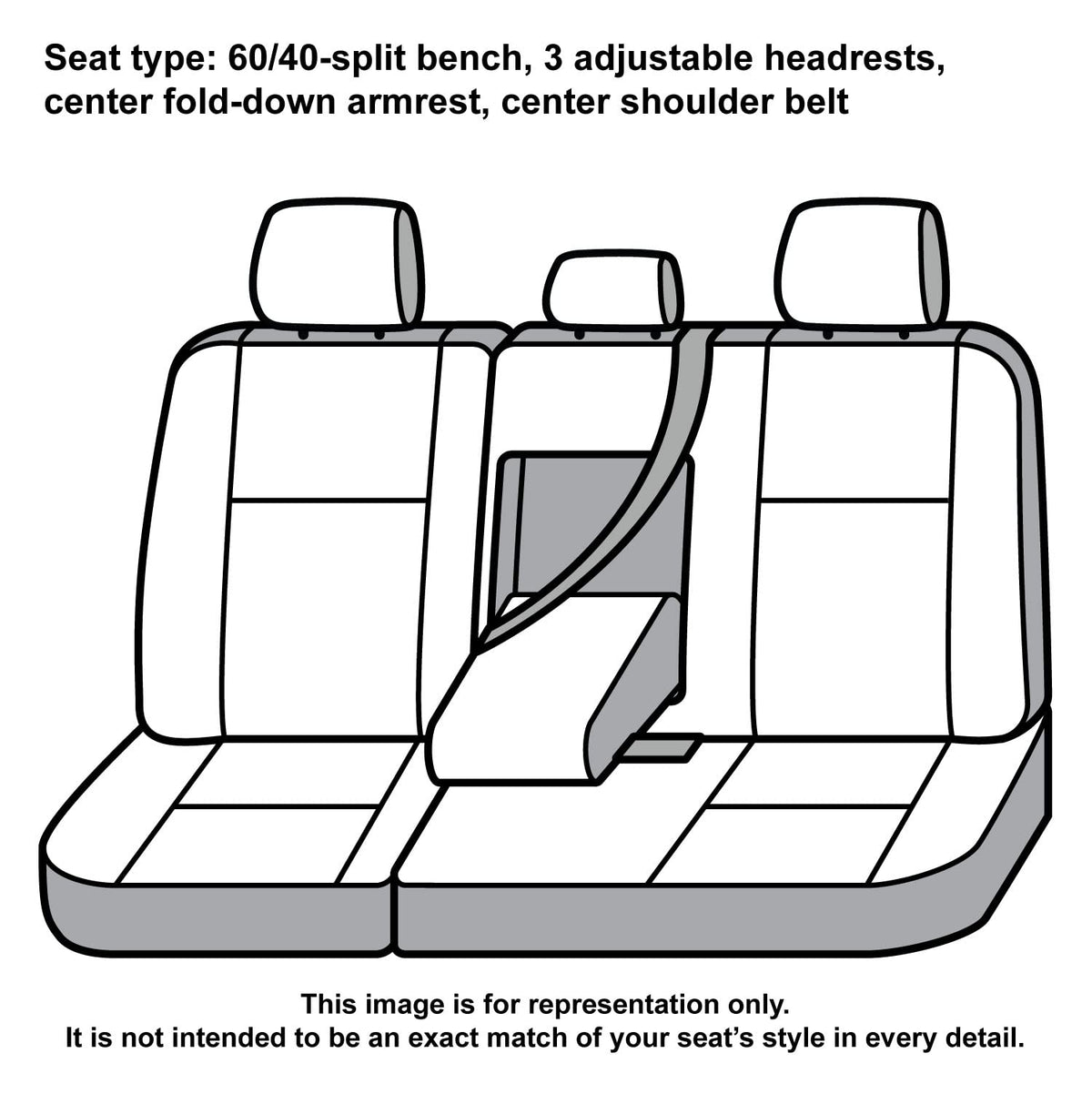 Covercraft SSC8526COBK Covercraft Carhartt Super Dux Cordura SeatSaver Custom Seat Covers