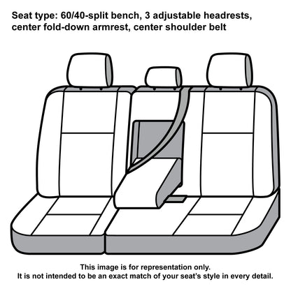 Covercraft SSC8526COBK Covercraft Carhartt Super Dux Cordura SeatSaver Custom Seat Covers