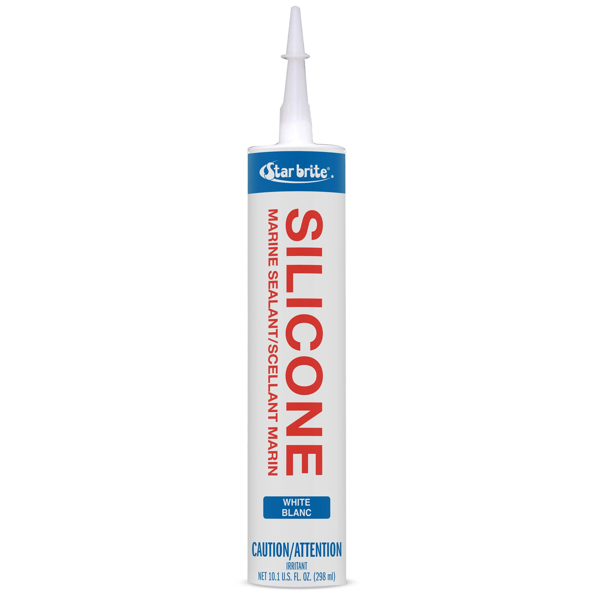 STAR BRITE 082121 STAR BRITE Marine Silicone Sealant White - Waterproof