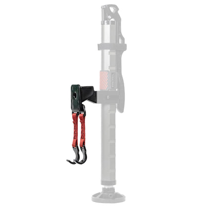 GO RHINO XG-RJ50030B Go Rhino El Gato EG1 Hydraulic Jack - Wheel Strap Hook | Mild Steel, Black | XG-RJ50030B