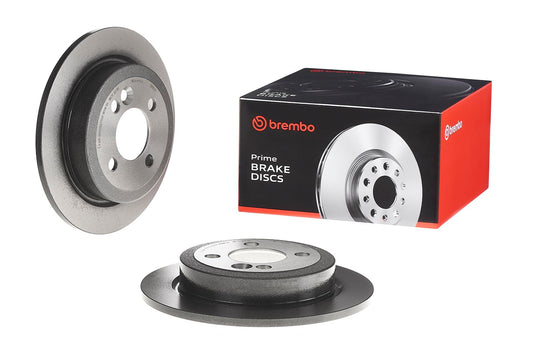BREMBO 08916321C02 Brembo 08.9163.21 UV Coated solid Rear Brake Rotor MINI OE# 34216774987