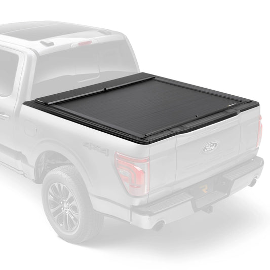 RealTruck LG132M RealTruck Roll-N-Lock M-Series Retractable Truck Bed Tonneau Cover – LG132M – Fits 2021 - 2025 Ford F-150 6' 7" Bed (78.9")