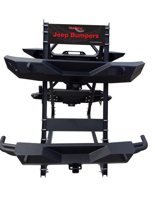 TRAILFX QD1000JB TrailFX - QD1000JB - Display Rack Compatible with/Replacement for Jeep Bumper