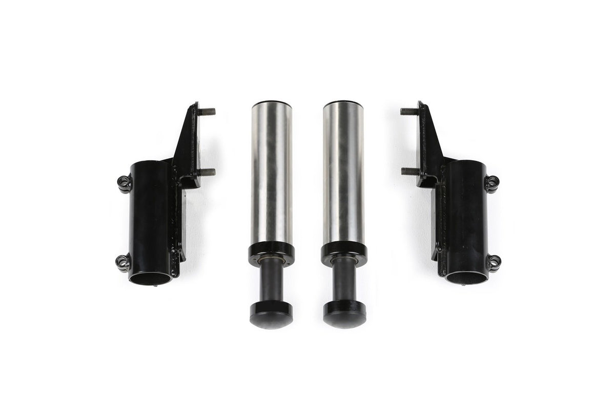 FABTECH FTS240892 Fabtech FTS240892 Dirt Logic 2.25 Stainless Steel Hydraulic Bump Stop Kit; Front; Must Use W/Jk Coilover Conversion Kit;