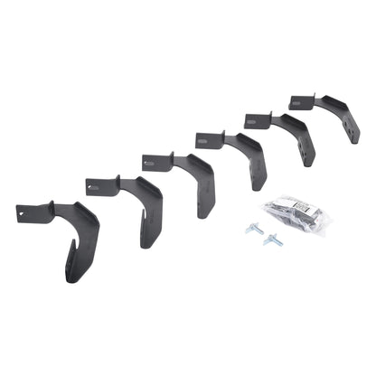 GO RHINO 6941265 Go Rhino RB10 / RB20 Brackets | Mild Steel, Textured Black | 6941265 | Fits 2004 - 2014 Ford F-150 Super Crew Pickup
