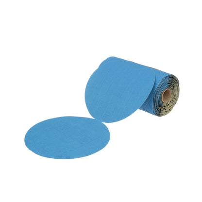 3M 36206 3M Stikit Blue Abrasive Disc Roll, 321U, 36206, 6 in, 180+ Grade, No Hole