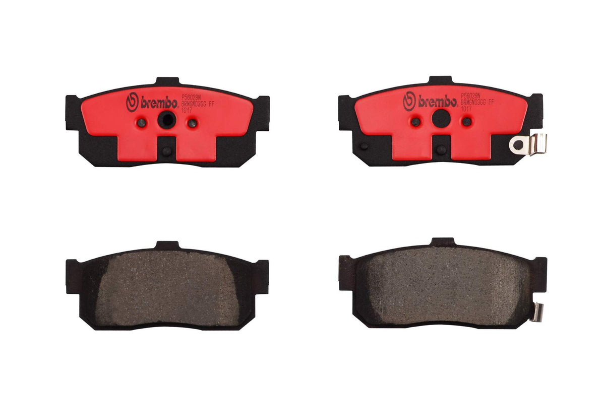 BREMBO P56029N Brembo P56029N Premium Ceramic Rear Disc Brake Pad Set INFINITI/NISSAN OE# 440600N690
