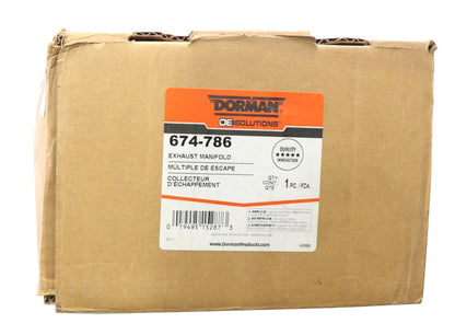 DORMAN 674-786 Dorman 674-786 Passenger Side Exhaust Manifold Kit - Includes Required Gaskets and Hardware Compatible with Select Ford Models