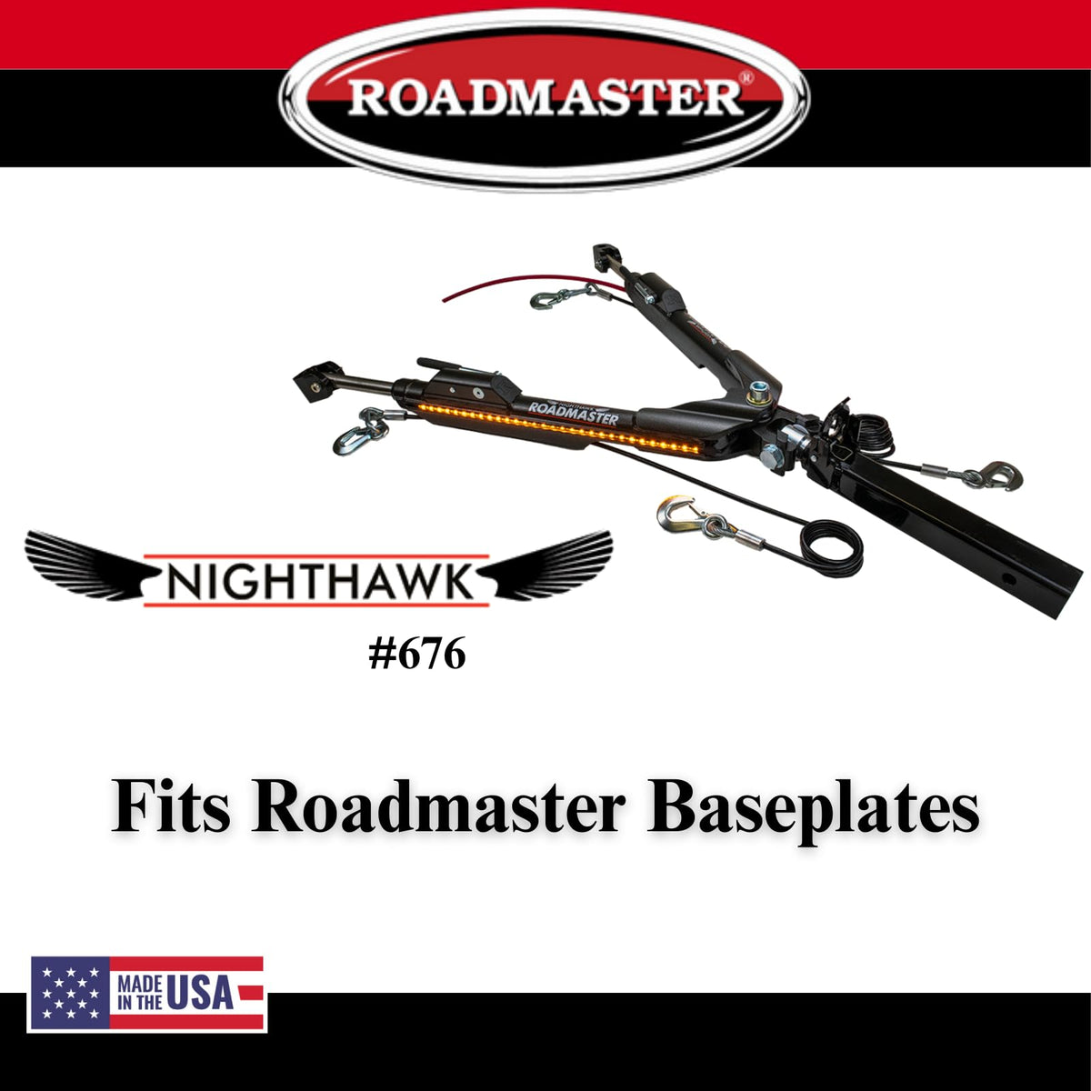 ROADMASTER 676 Roadmaster 676 Nighthawk Tow Bar