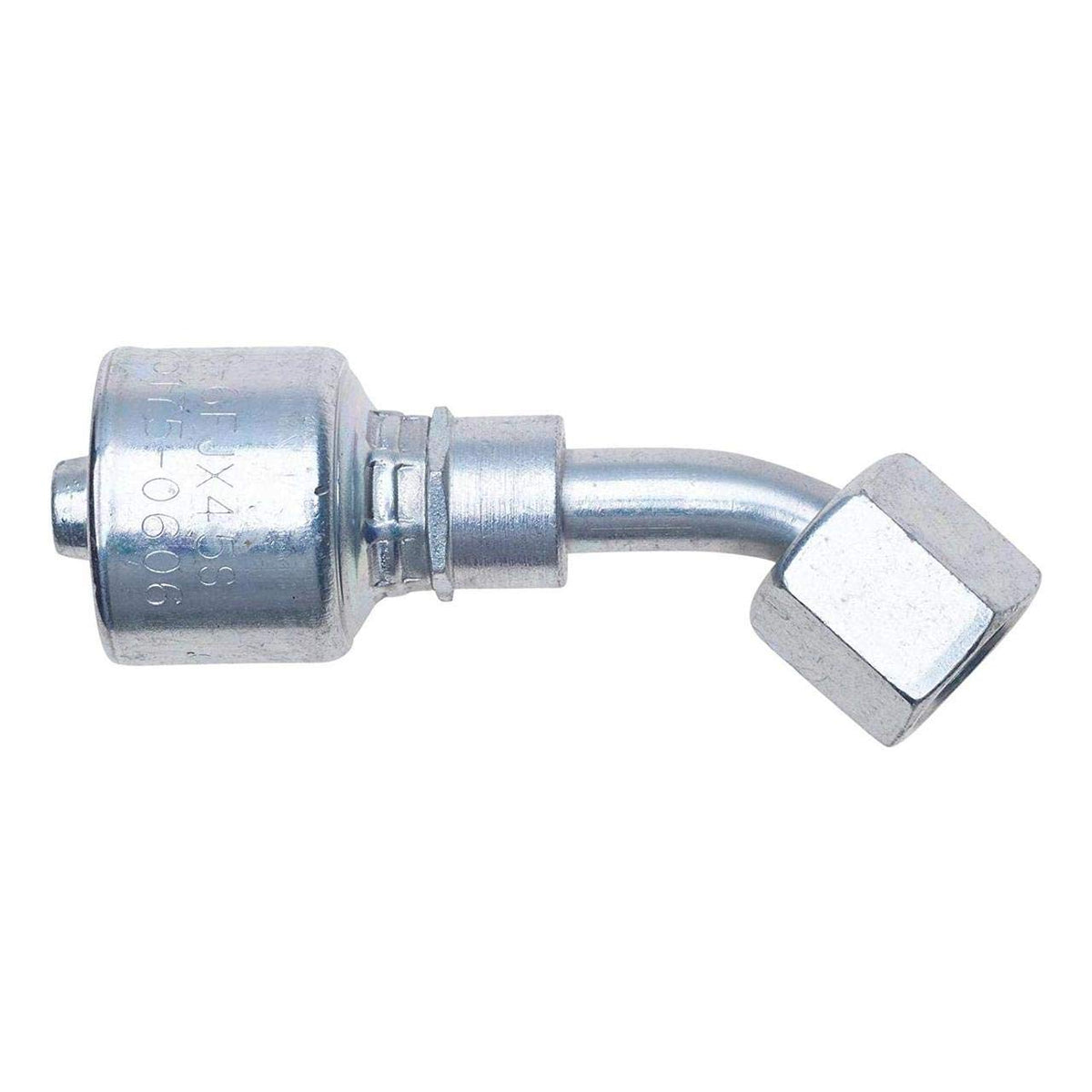 Gates G25175-0406 Female Jic 37 Flare Swivel 45 Bent Tube (Mega