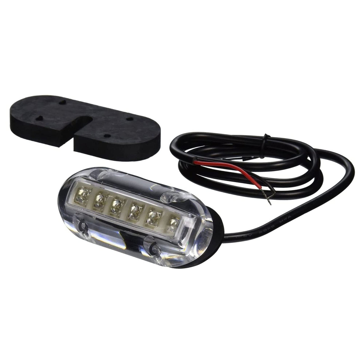 T-H MARINE LED-51868-DP T-H Marine Underwater Boat Lights - High-Intensity Surface Mount Waterproof Lighting - Use Above or Below Water - Multi-Purpose Use and Low Power Draw - Green