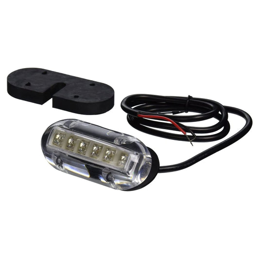 T-H MARINE LED-51868-DP T-H Marine Underwater Boat Lights - High-Intensity Surface Mount Waterproof Lighting - Use Above or Below Water - Multi-Purpose Use and Low Power Draw - Green