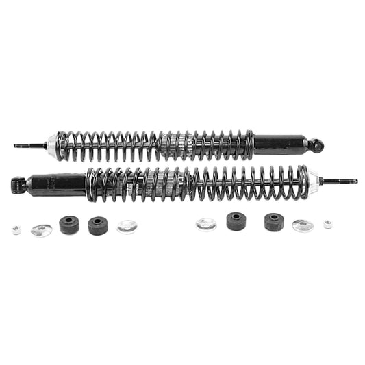 MONROE 58629 Monroe Load Adjusting 58629 Suspension Shock Absorber and Coil Spring Assembly Pack of 2 for Ford F-150