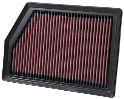 K&N FILTER 33-5009 K&N High-Flow Original Lifetime Engine Air Filter: Washable, 33-5009