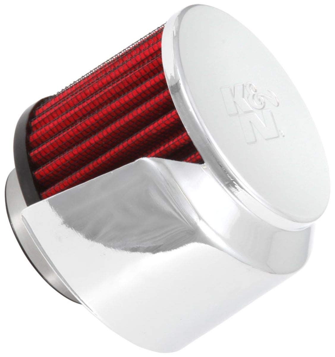 K&N FILTER 62-1514 K&N Vent Air Filter/Breather: High Performance, Premium, Washable, Replacement Engine Filter: Flange Diameter: 1.5 in, Filter Height: 2.5 in, Flange Length: 0.625 in, Shape: Breather, 62-1514