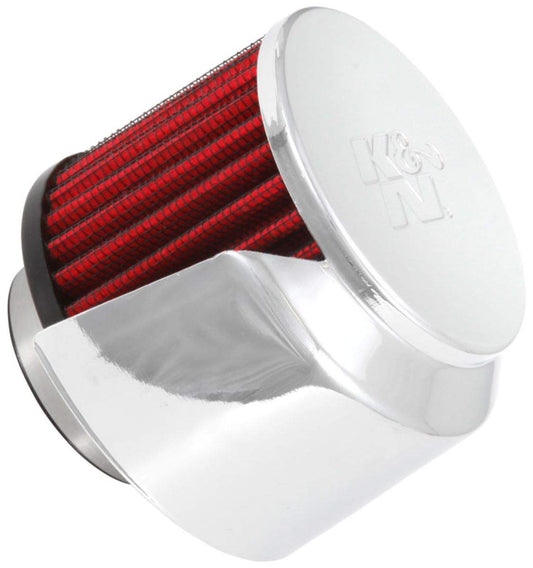 K&N FILTER 62-1514 K&N Vent Air Filter/Breather: High Performance, Premium, Washable, Replacement Engine Filter: Flange Diameter: 1.5 in, Filter Height: 2.5 in, Flange Length: 0.625 in, Shape: Breather, 62-1514
