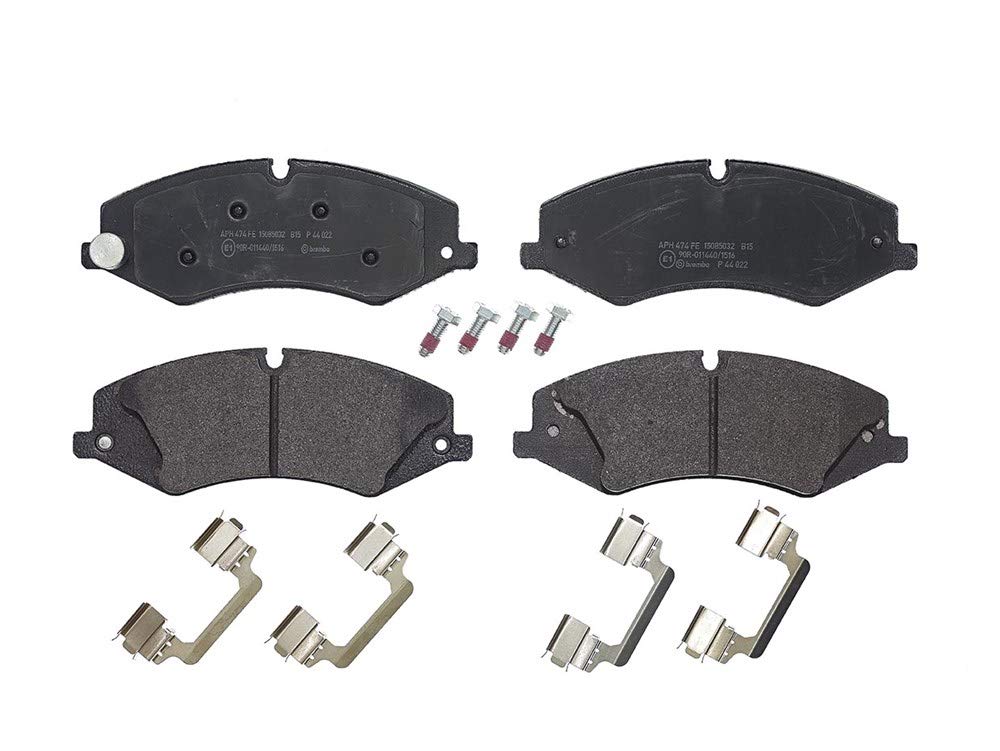 BREMBO P44022 Brembo P44022 Low-Met Alloy Steel Front Disc Brake Pad Set LAND ROVER OE# LR047859