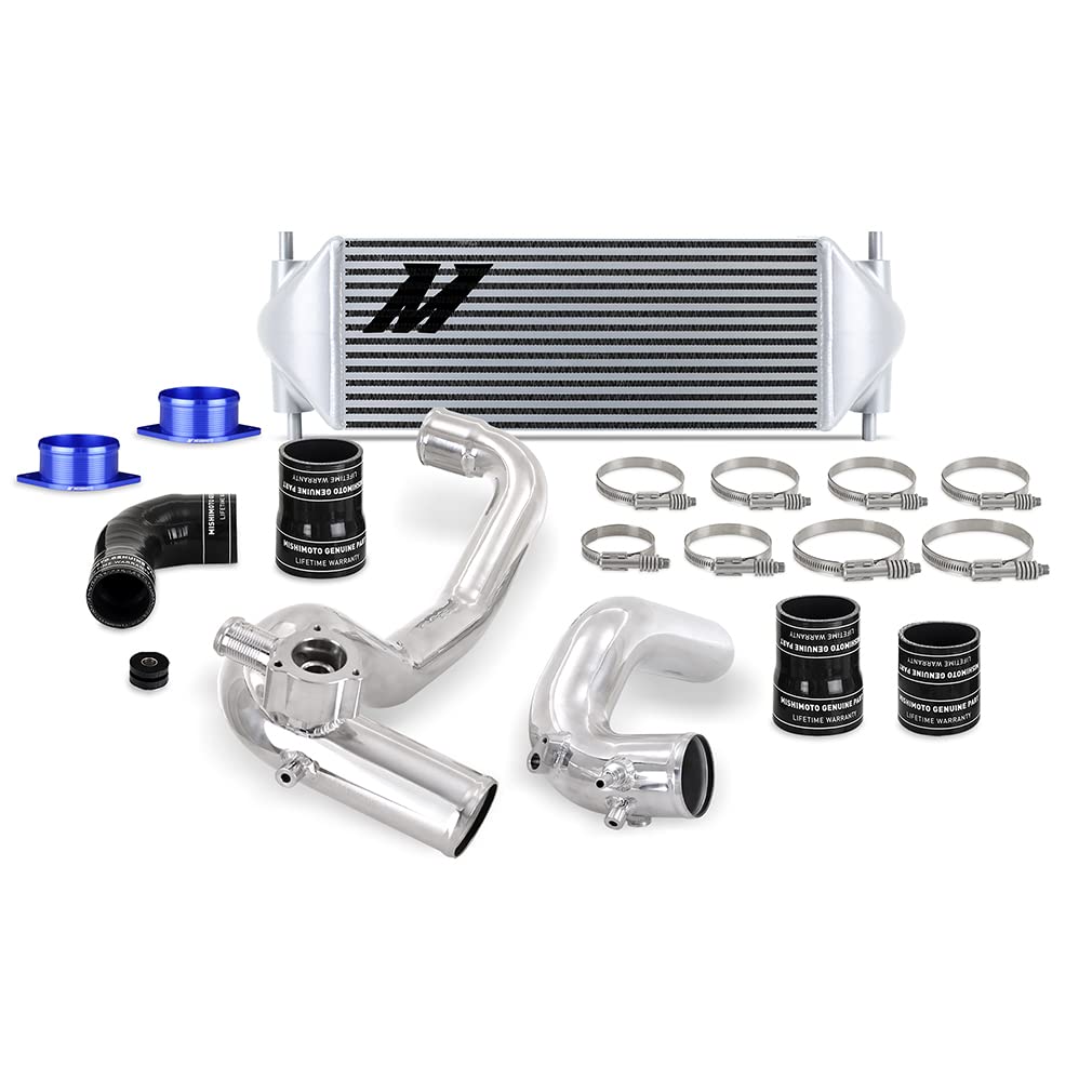 MISHIMOTO MMINT-BR23-21KPSL Mishimoto Performance Intercooler Kit, Ford Bronco 2.3L 2021+, Silver
