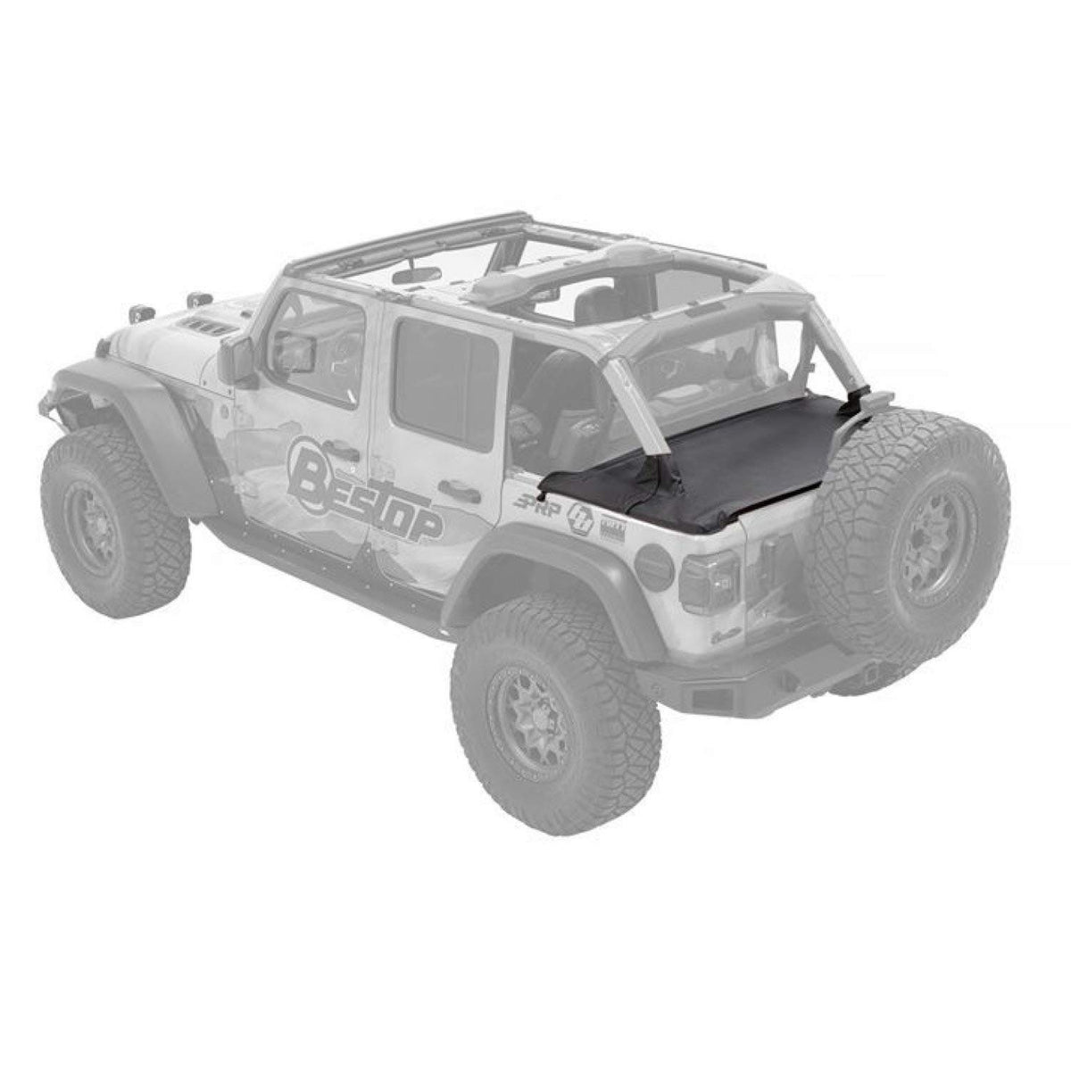 BESTOP 90036-35 Bestop Duster Deck Cover 9003635 for Jeep Wrangler JL 4-Door 2018-2023