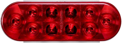 OPTRONICS STL72RB Optronics STL72RB LED TAIL LIGHT 6'GROMMET MOUNT 10D