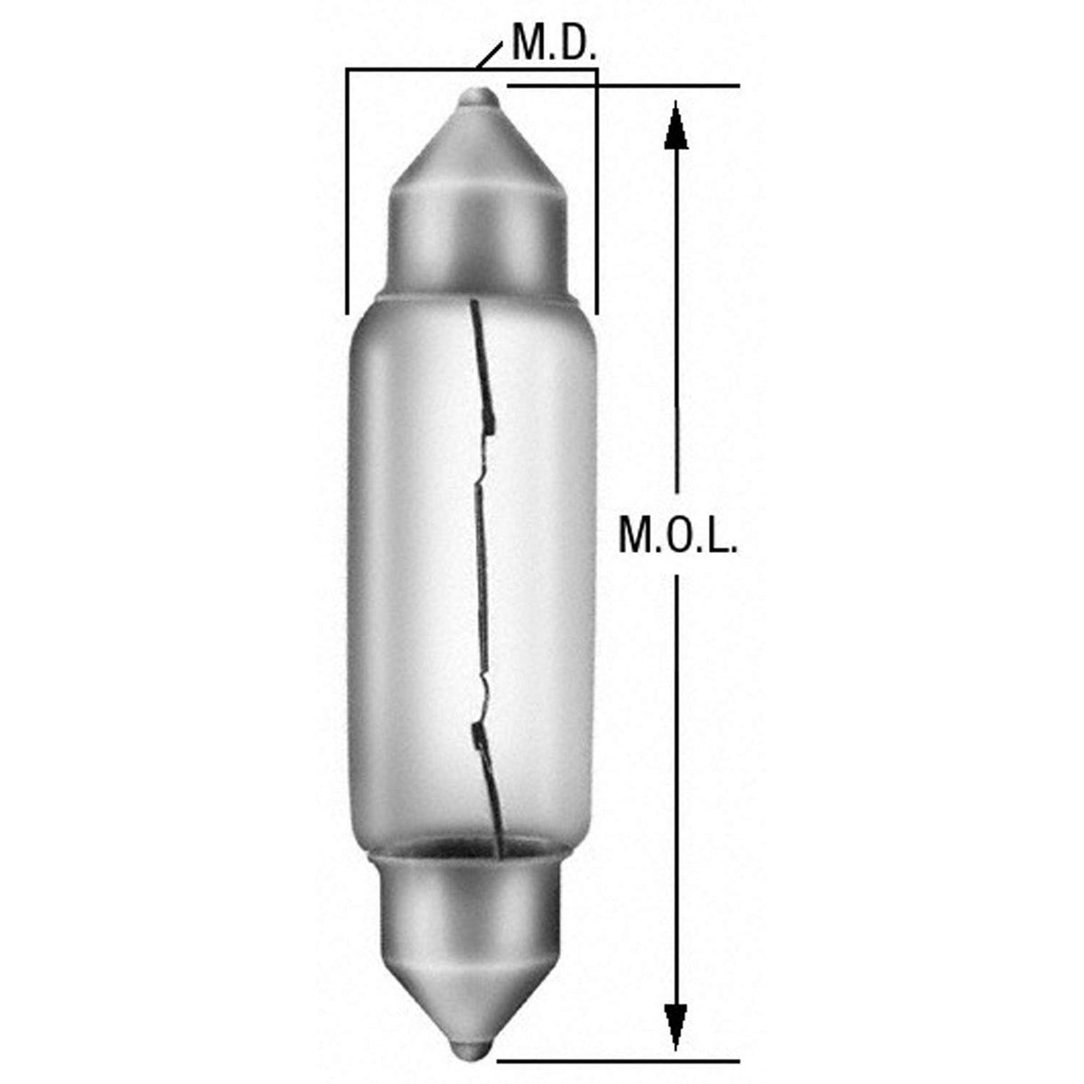 WAGNER BP17314 Wagner Lighting BP17314 Standard Multi-Purpose Light Bulb Card of 2