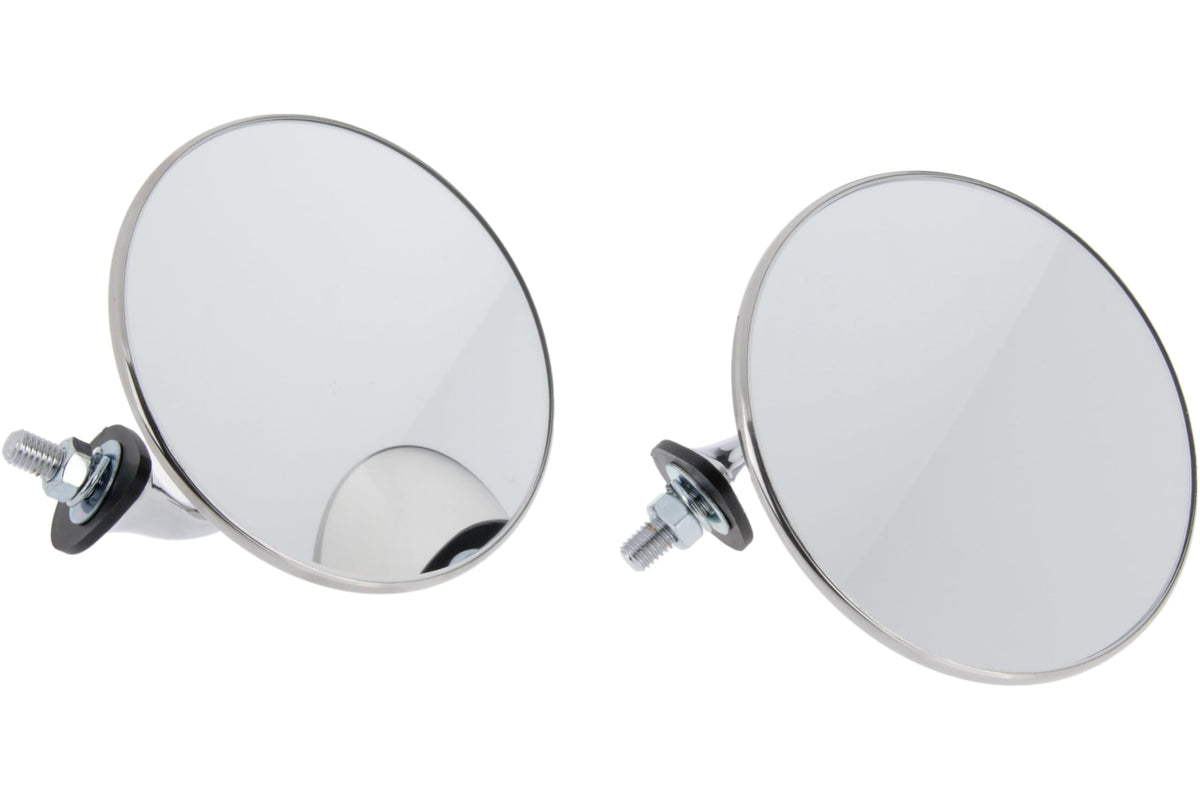 URO Parts MH3C Lucas Style Door Mirrors Pair, Convex Glass