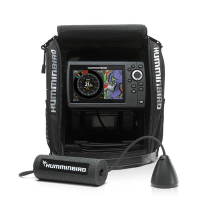 HUMMINBIRD 411730-1 Humminbird ICE HELIX 5 G3 GPS Fish Finder, Dual Spectrum CHIRP Sonar