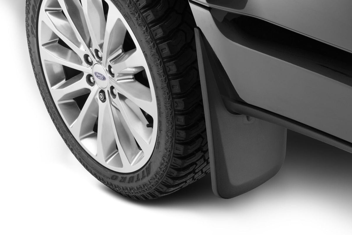 Husky Liners 58456 Husky Liners - Front & Rear Mud Guards – 2015-2020 Ford F-150 w/OEM Fender Flares, Front & Rear Set - Black, 4 Pc – 58456