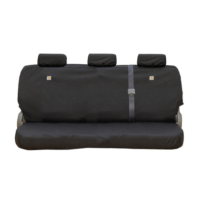 Covercraft SSC7432COBK Covercraft Carhartt Super Dux SeatSaver Custom Seat Covers – SSC7432COBK – 2nd Row Solid Bench Seat – Compatible with 2011-2018 Ram 1500, 2019-2022 Ram 1500 Classic, 2011-2022 Ram 2500/3500 – Black