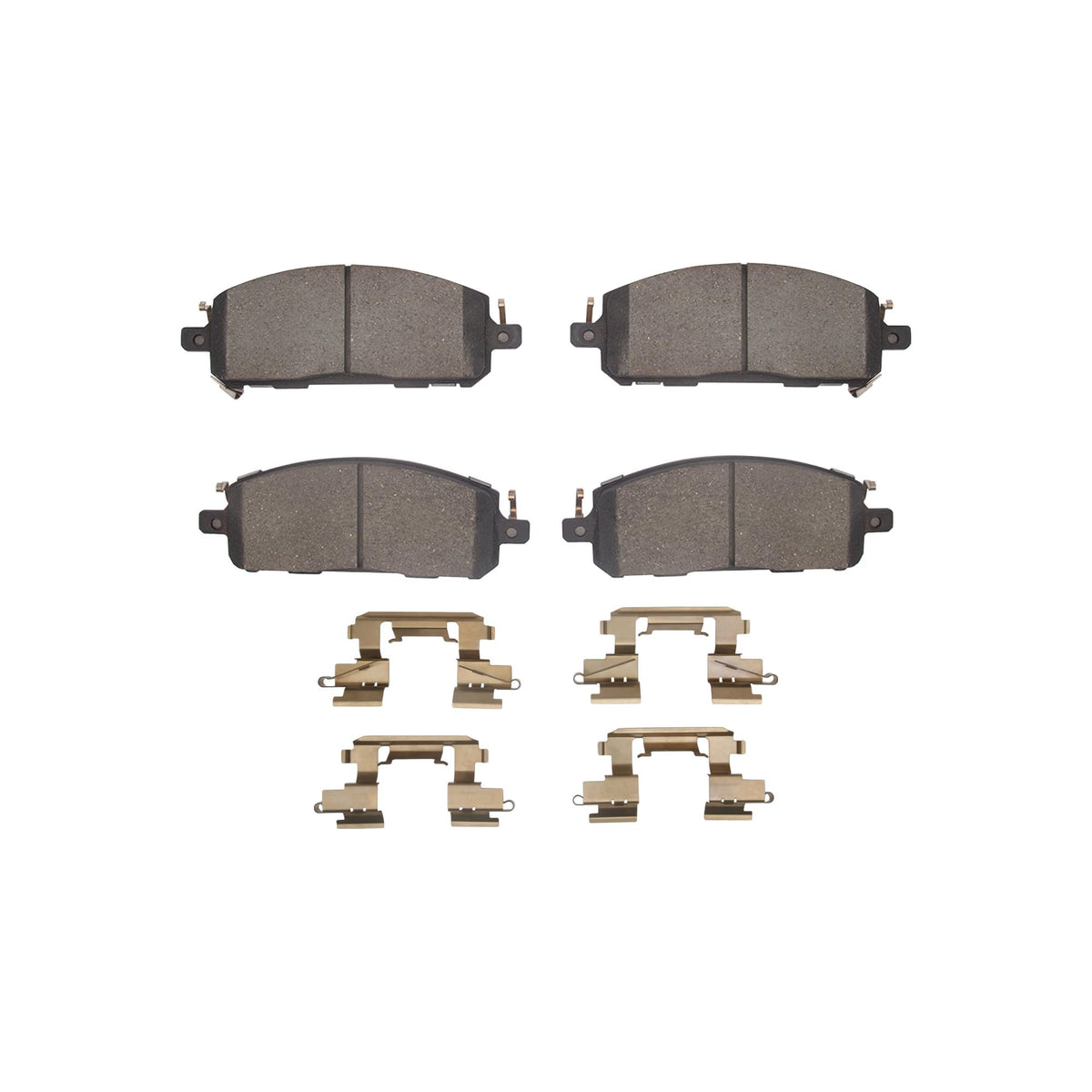 Dynamic Friction 1551-2413-01 ADVANCED BRAKE PADS-CERAMIC AND HAR
