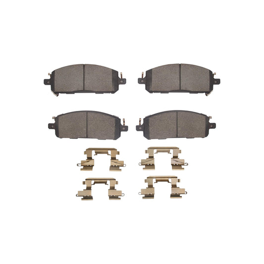Dynamic Friction 1551-2413-01 ADVANCED BRAKE PADS-CERAMIC AND HAR