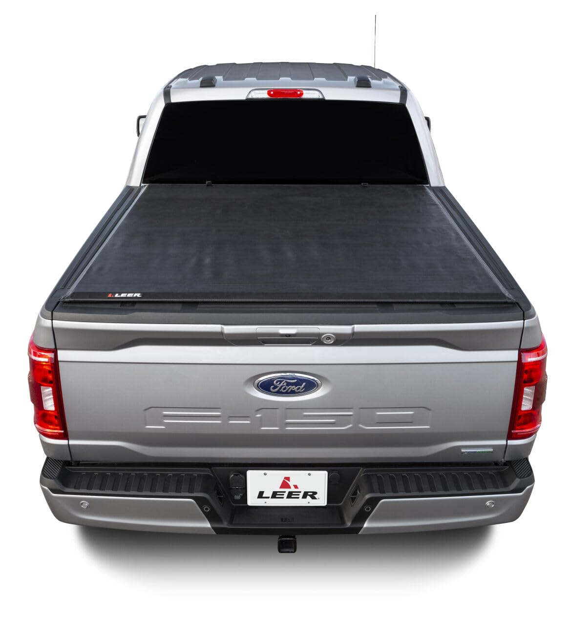 LEER 610112 LEER SR250 Soft Rolling Truck Bed Tonneau Cover, Fits Ford F-150, Years 2015-2025, 5'6" Truck Bed, Black