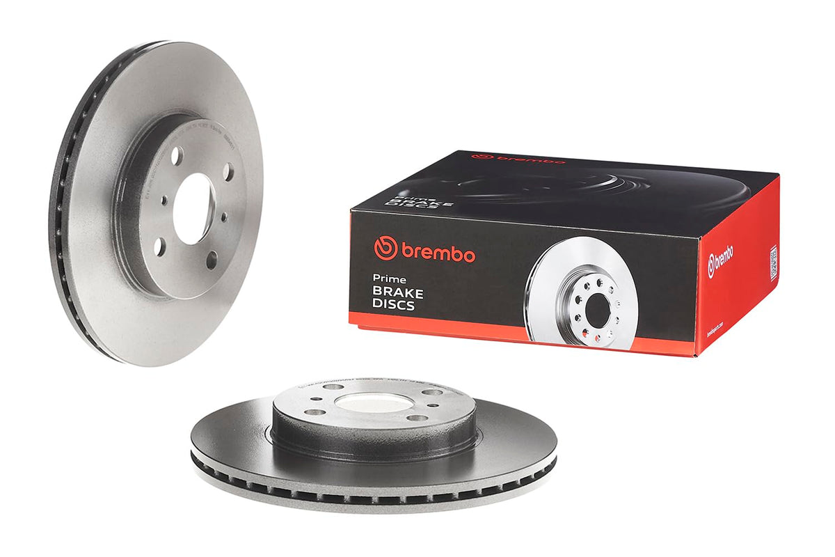BREMBO 09854511C02 Brembo 09.8545.11 UV Coated vented Front Brake Rotor ENGLON/FAW (TIANJIN)/GEELY/TOYOTA/TOYOTA (FAW) OE# 4351252090