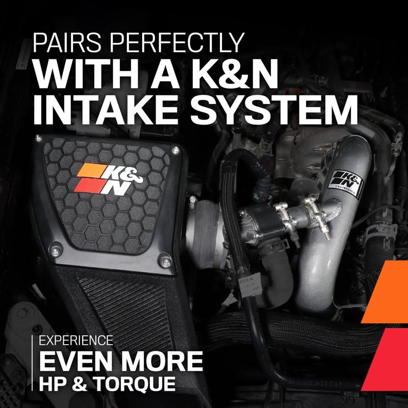 K&N FILTER 77-1013KC K&N Cold Air Intake System: High-Flow Air Filter, Increase Performance & Towing: Compatible with 2022-2025 Toyota: Sequoia, Tundra, 77-1013KC