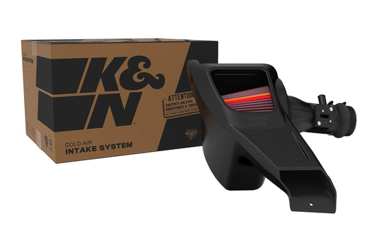 K&N FILTER 50-2631 K&N NextGen Cold Air Intake System: High-Flow Cotton Filter: Compatible with 2025-2026 FORD Bronco; 50-2631