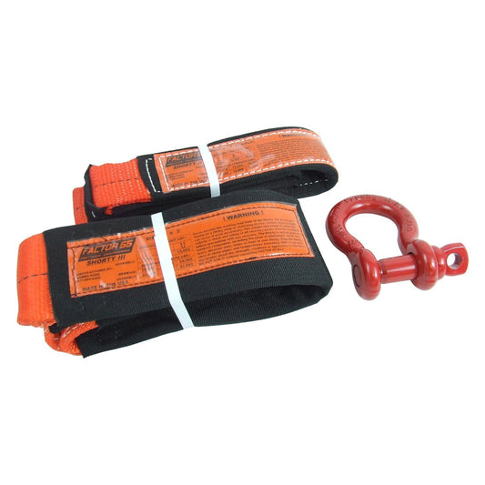 FACTOR 55 00078 Factor 55 Shorty Strap II with Low Stretch Polyester, 2" Width x 3' Length
