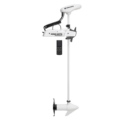 Minn Kota 1363586 Minn Kota Riptide PowerDrive Bow-Mount Electric Trolling Motor with Wireless Remote – 70 Lb. Thrust, 54 In. Shaft, Saltwater