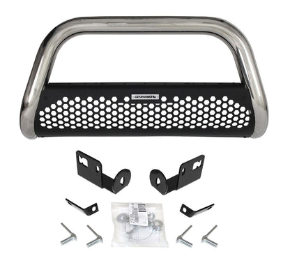 GO RHINO 55263PS Go Rhino RC2 Grille Guard & Mounting Brackets Kit | Stainless Steel, Polished | 55263PS | Fits 2006 - 2008 Dodge Ram 1500; 2006 - 2009 Dodge Ram 2500, 3500