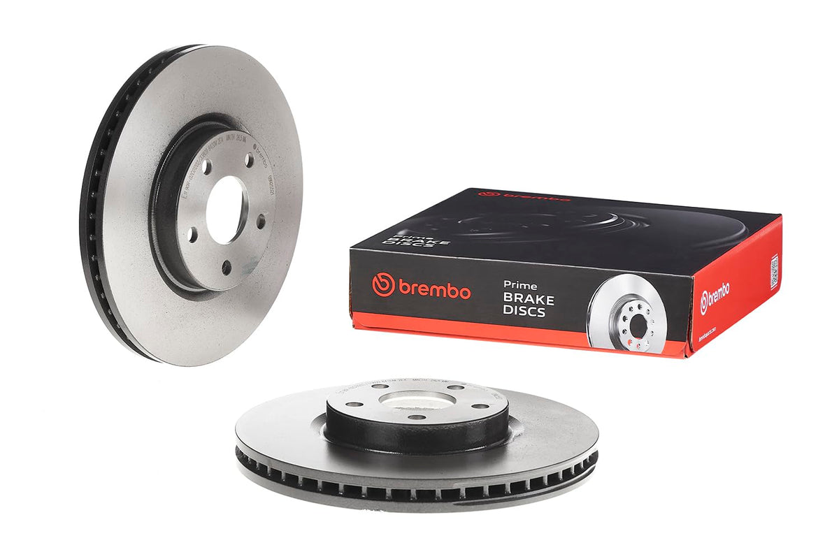BREMBO 09N25521C02 Brembo 09.N255.21 UV Coated vented Front Brake Rotor FORD/FORD (CHANGAN) OE# 2017128