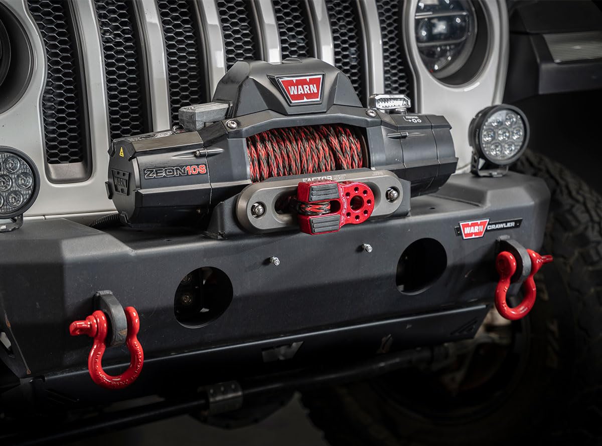 FACTOR 55 00050-02 Factor 55 00050-02 Flatlink Original Folding Winch Shackle Bracket Max Load Rating 16,000 lb Ultimate Failure Greater Than 40,000 lb Ideal for 4x4 Off Road Adventures – Blue