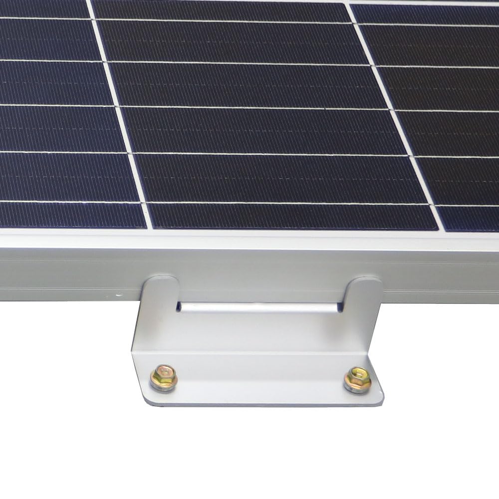 AIMS POWER PV-ALBRACKET AIMS Solar Panel Z Bracket Mounting Kit 4 Piece Set – RVs, Boats, Vans