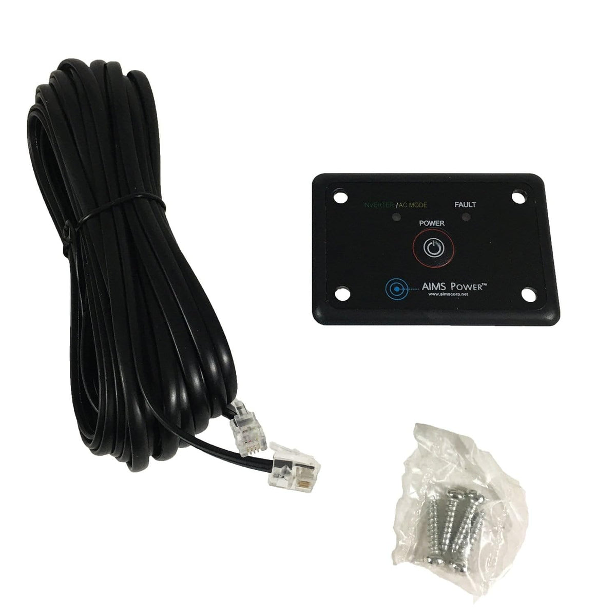 AIMS POWER REMOTEHF AIMS Flush Mount Power Inverter Remote On-Off Switch High Frequency Only