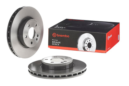 Brembo 09.8404.11 UV Coated Pillar Vented Front Brake Rotor