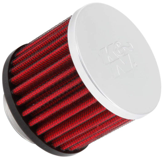 K&N FILTER 62-1440 K&N Vent Air Filter/Breather: High Performance, Premium, Washable, Replacement Engine Filter: Flange Diameter: 1.375 in, Filter Height: 2.5 in, Flange Length: 0.4375 in, Shape: Breather, 62-1440