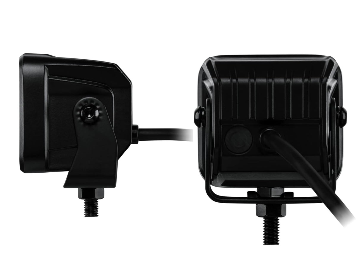 HELLA 358176801 HELLA 1FA 358 176-801 LED-Spotlight - Black Magic Cube Kit 2.7" - 12/24V - mounting - Short distance lighting - Cable: 500mm - Plug: DEUTSCH plug - Kit - Quantity: 2