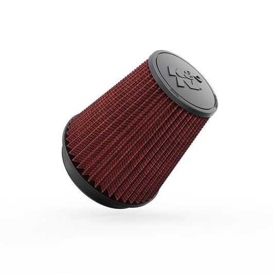 K&N FILTER RF-1041 K&N High-Flow Original Lifetime Universal Clamp-On Air Filter: High Performance, Premium, Washable: Flange Diameter: 6 In, Filter Height: 7.5 In, Flange Length: 1 In, Shape: Round Tapered, RF-1041