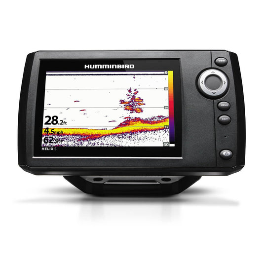HUMMINBIRD 410190-1 Humminbird HELIX 5 G2 Fish Finder with DualBeam PLUS & SwitchFire Sonar